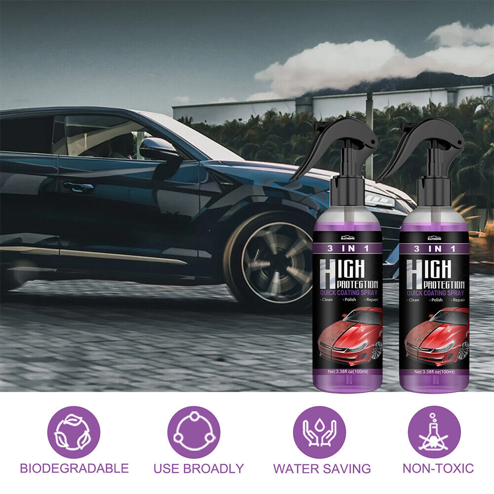 3 in 1 High Protection Car Spray