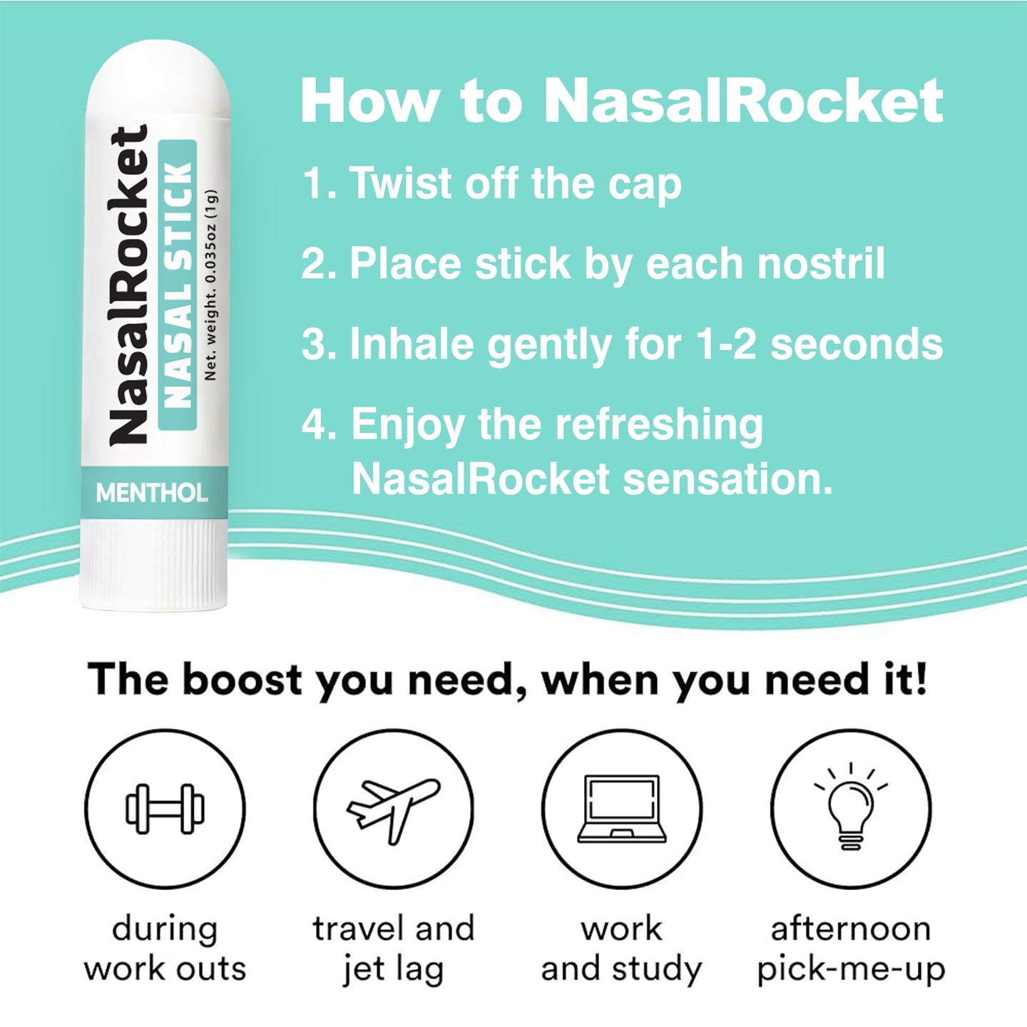 NasalRocket™ Nose Stick 🍃