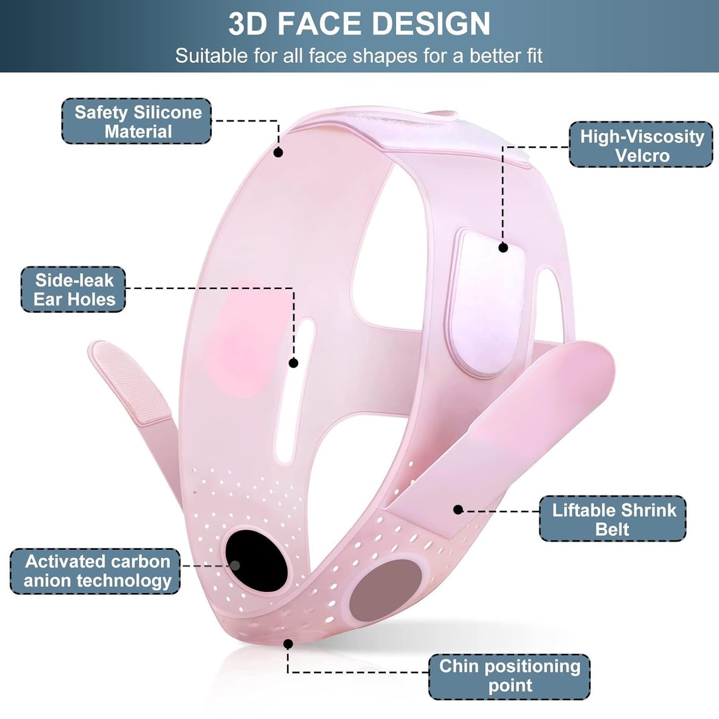 Soft Silicone Chin Strap