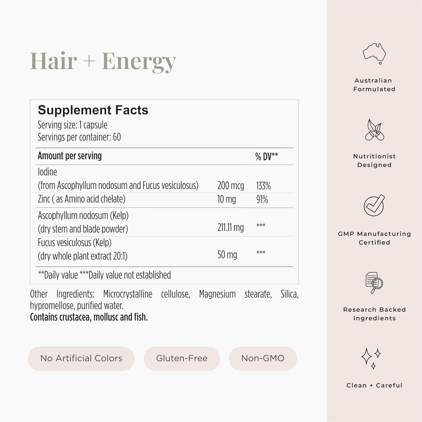 Hair + Energy Formula