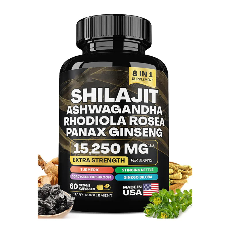 Dynamic Vitality Boost Duo: Sea Moss & Shilajit