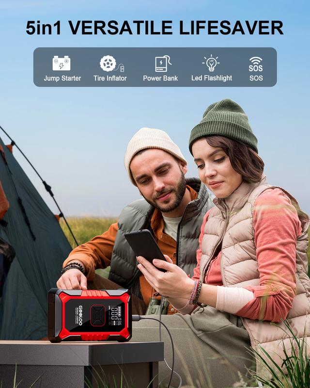 Glayd® A3 Jump Starter with Air Compressor 3000A