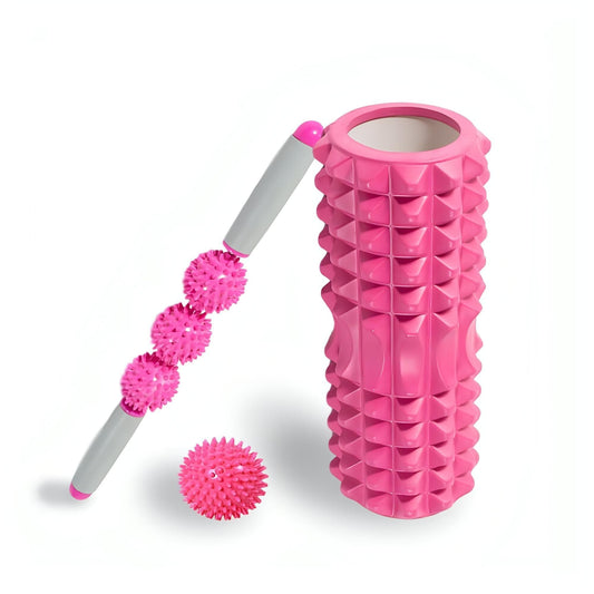 Spiky Back Roller with Massager Balls