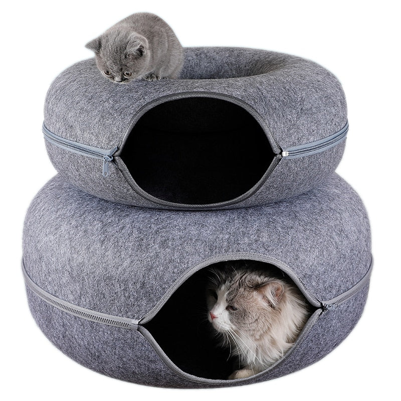 Cat Tunnel Bed / Donut Cat Tunnel