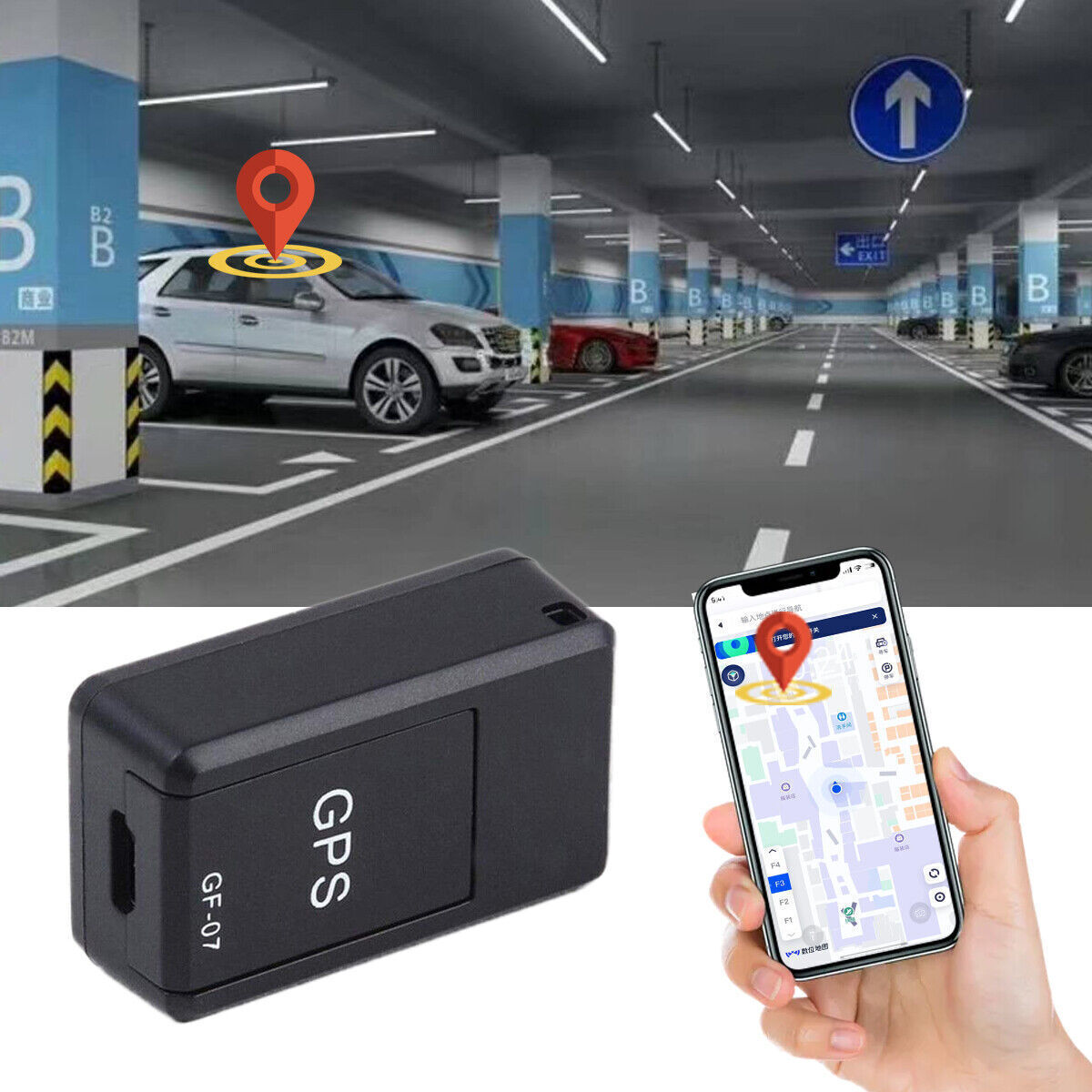 Magnetic Mini GPS Tracker Device
