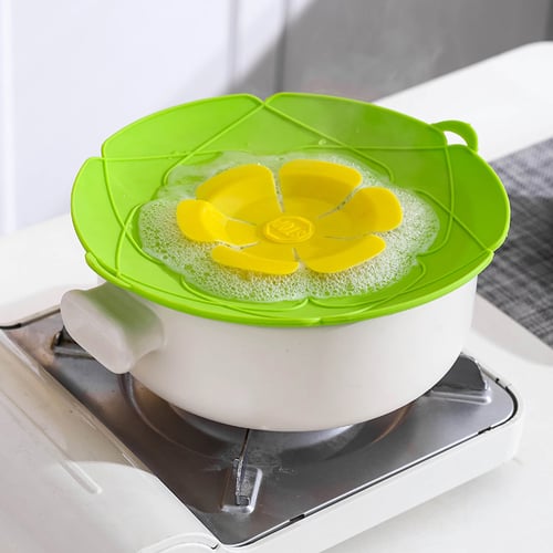Multifunctional spill-proof pot lid