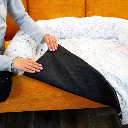 Calming Dog Sofa Bed | Anti-Anxiety Couch Cover Protector