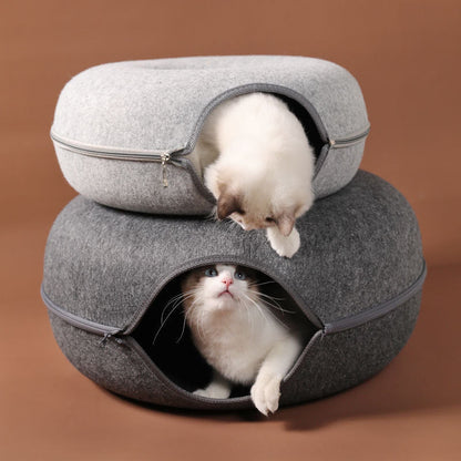 Cat Tunnel Bed / Donut Cat Tunnel