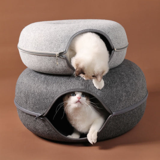 Cat Tunnel Bed / Donut Cat Tunnel