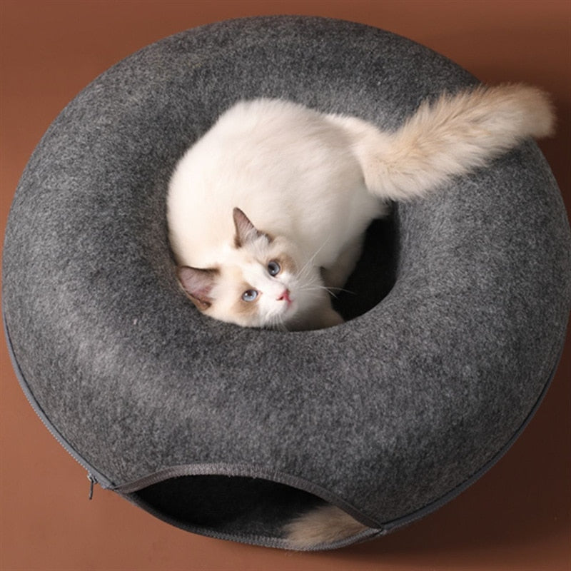 Cat Tunnel Bed / Donut Cat Tunnel