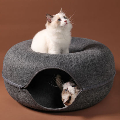 Cat Tunnel Bed / Donut Cat Tunnel