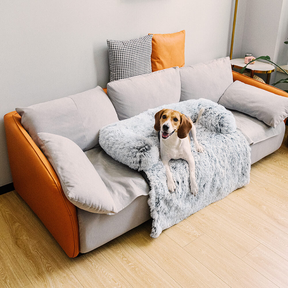 Calming Dog Sofa Bed | Anti-Anxiety Couch Cover Protector