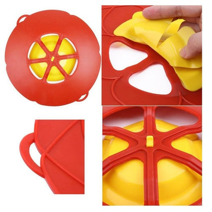 Multifunctional spill-proof pot lid